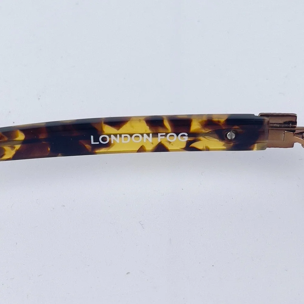London‎ Fog LF407 02 Women Eyeglasses Frame Multi Tortoise Half Rim 53-17-140 mm